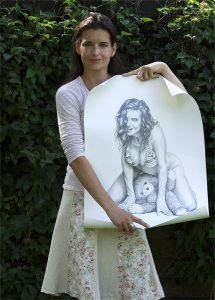 Auftragszeichnung Katja