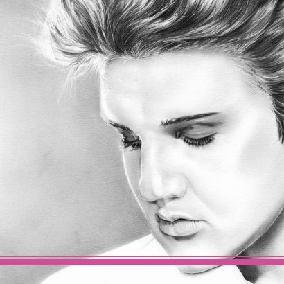 Zeichnung Elvis Presley