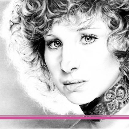 Kunstdruck Barbra Streisand