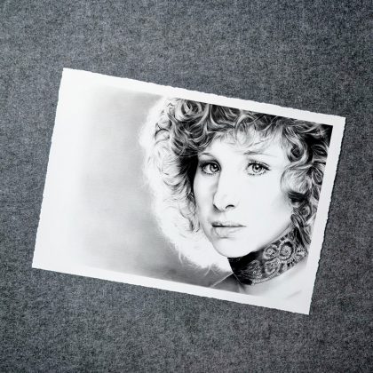 Dirk Richter Artist proof Kunstdruck Barbra Streisand limitiert