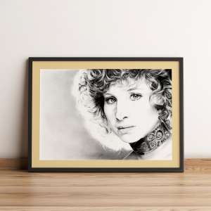 Kunstdruck Wandbild Barbra Streisand Kunstdruck Wandbild Barbra Streisand
