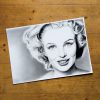 original Zeichnung Marilyn Monroe 4