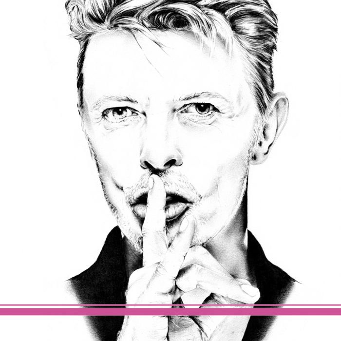 Zeichnung David Bowie