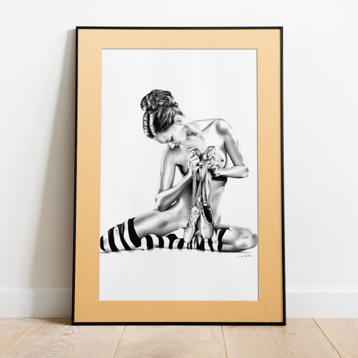 Gerahmter Druck Dreams of a Ballerina