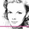 Zeichnung Judy Garland Zeichnung Judy Garland