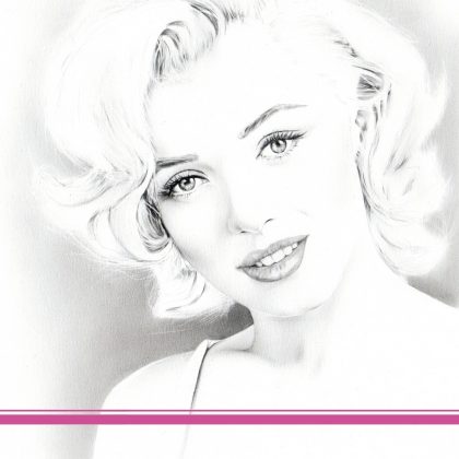 Zeichnung Marilyn Monroe 3