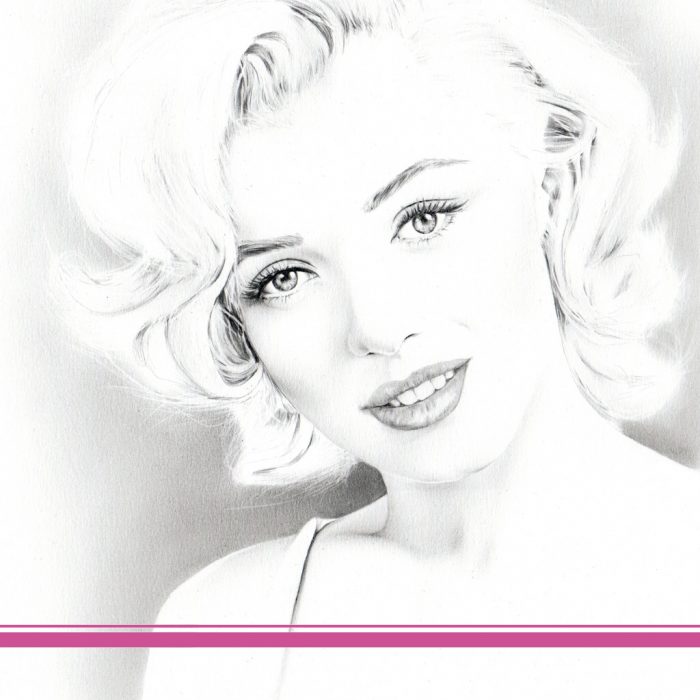 Zeichnung Marilyn Monroe 3