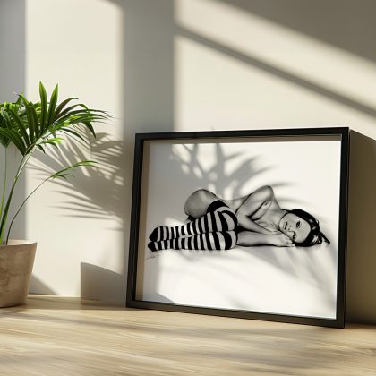 angelehnter Rahmen Sleeping Beauty