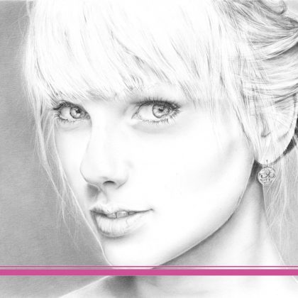 Zeichnung Taylor Swift