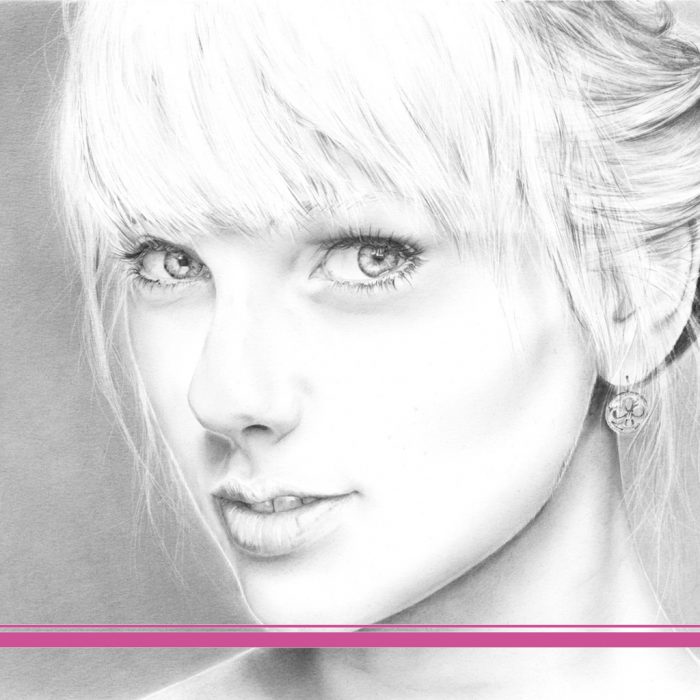 Zeichnung Taylor Swift