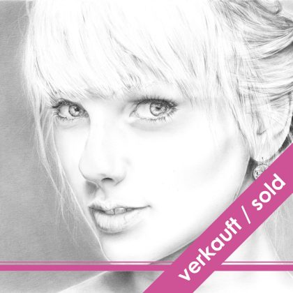 Original Zeichnung Taylor Swift verkauft