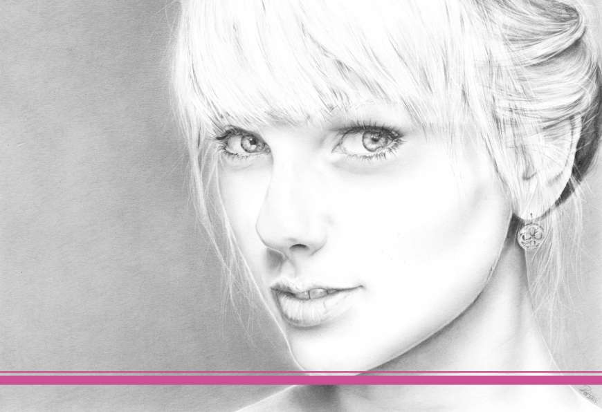 Zeichnung Taylor Swift