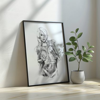 angelehnter Rahmen Winter is coming