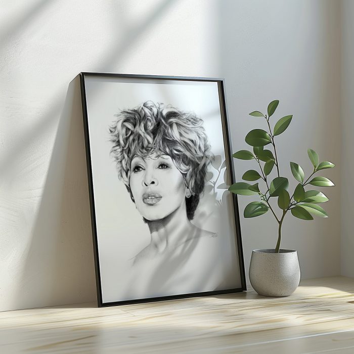 angelehnter Rahmen Tina Turner