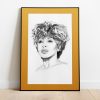 gerahmter Kunstdruck Tina Turner