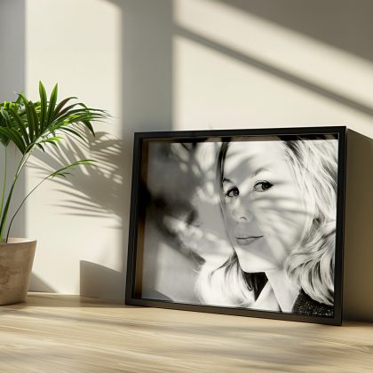 angelehnter Rahmen Elizabeth Montgomery