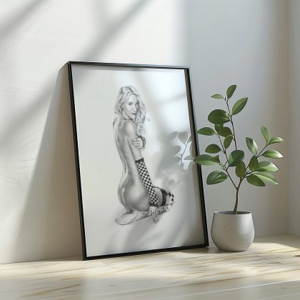 angelehnter Rahmen A bit of Harley