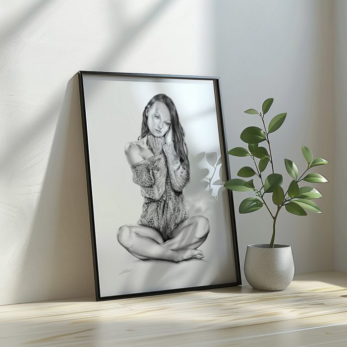 angelehnter Rahmen Desire