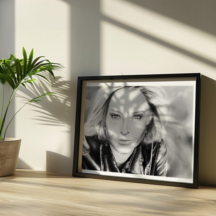 angelehnter Rahmen Jodie Foster