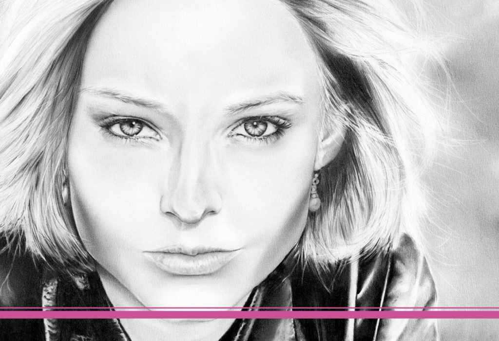 Blog Bild Zeichnung Jodie Foster