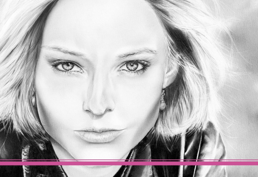 Blog Bild Zeichnung Jodie Foster