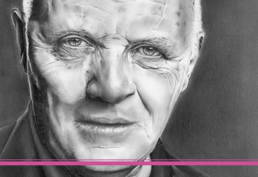 Blog Bild Zeichnung Anthony Hopkins