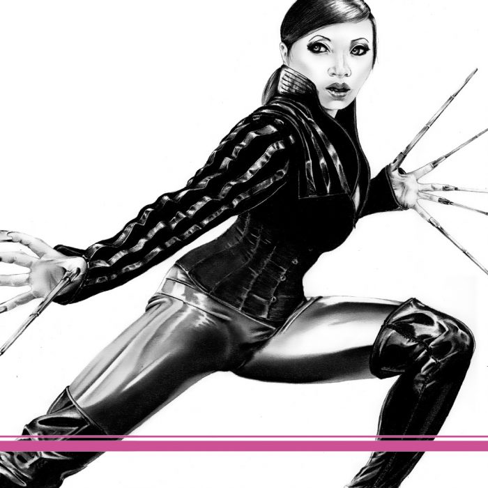 Kunstwerk Original Lady Deathstrike