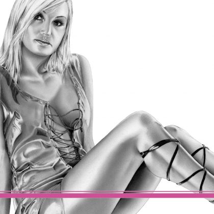 Kunstwerk Original Nathalie