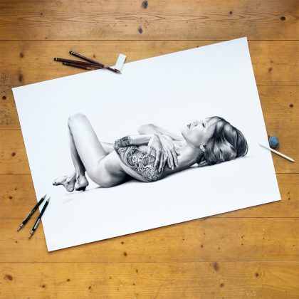 original Zeichnung Sanctums Birth