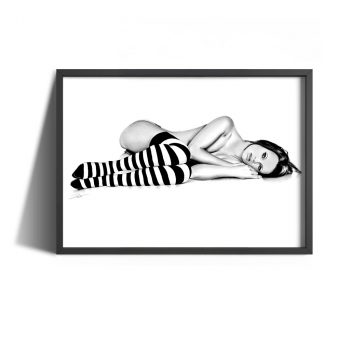 Bleistiftzeichnung Portrait Kunst Dirk Richter - Kunstwerk Sleeping Beauty