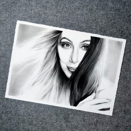 Dirk Richter Artist proof Kunstdruck Cher limitiert