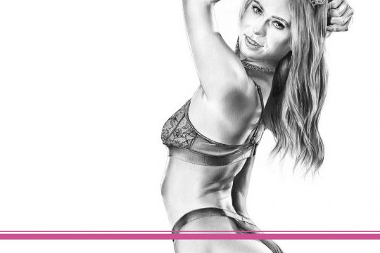 Blog Bild Zeichnung Pinup Jill Kassidy