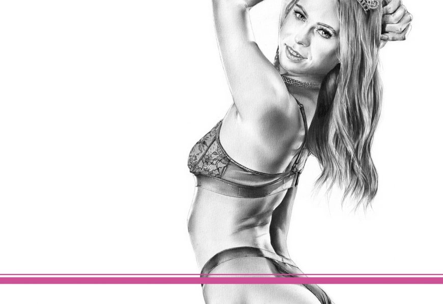 Blog Bild Zeichnung Pinup Jill Kassidy