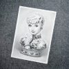 Bütten Kunstdruck Audrey Hepburn Büste Dirk Richter Artist proof Bütten Kunstdruck Audrey Hepburn Büste limitiert