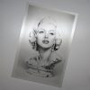 Dirk Richter silver line Kunstdruck limitiert Marilyn Monroe Büste